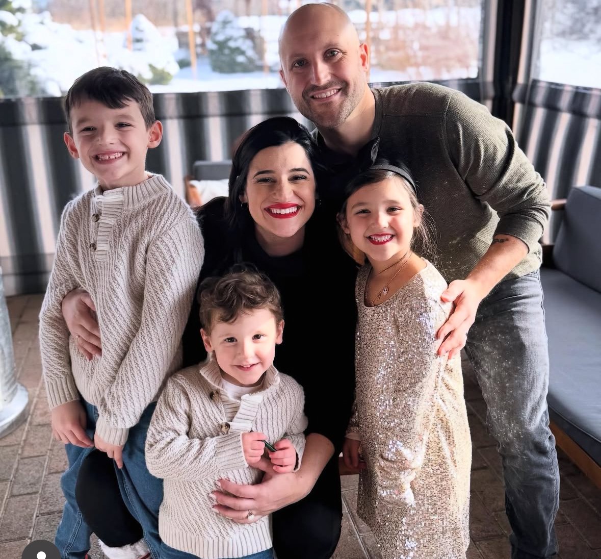 Stuart Lane and family